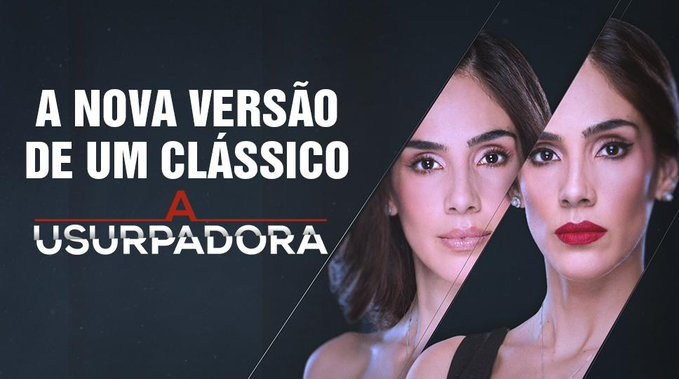 SBT anuncia exibição da nova versão de “A Usurpadora”