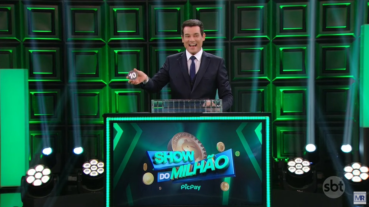 “Show do Milhão PicPay” estreia em segundo lugar no Ibope