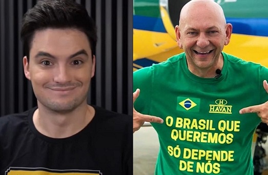 Luciano Hang é derrotado duas vezes por Felipe Neto na justiça