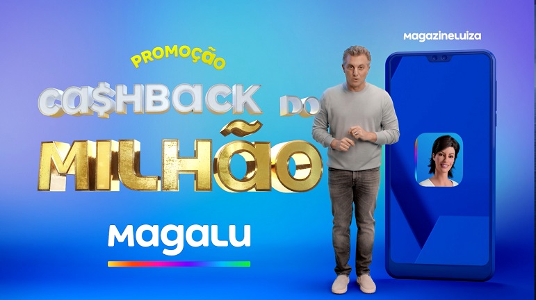 Magalu fará o primeiro milionário do Brasil com cashback na estreia do “Domingão com Huck”