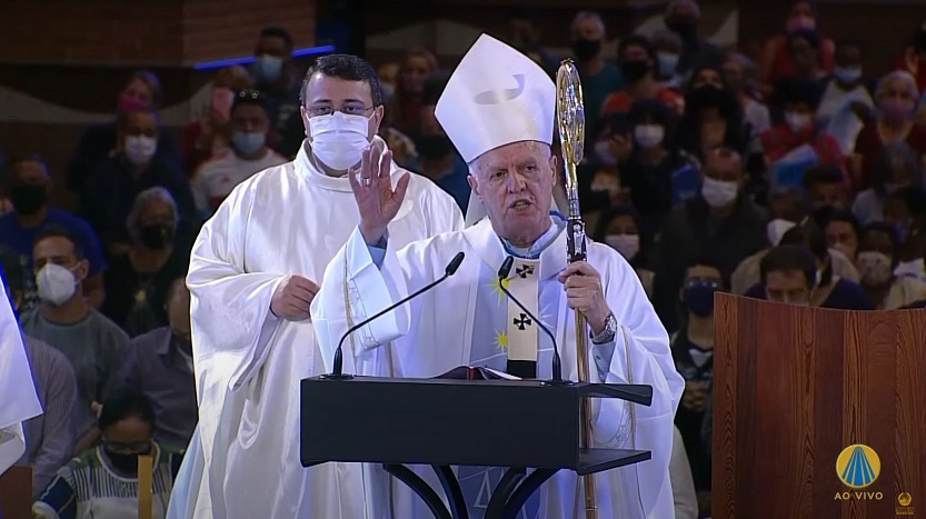 TV Aparecida fica em 4º lugar na audiência com Missa celebrada por Dom Orlando Brandes