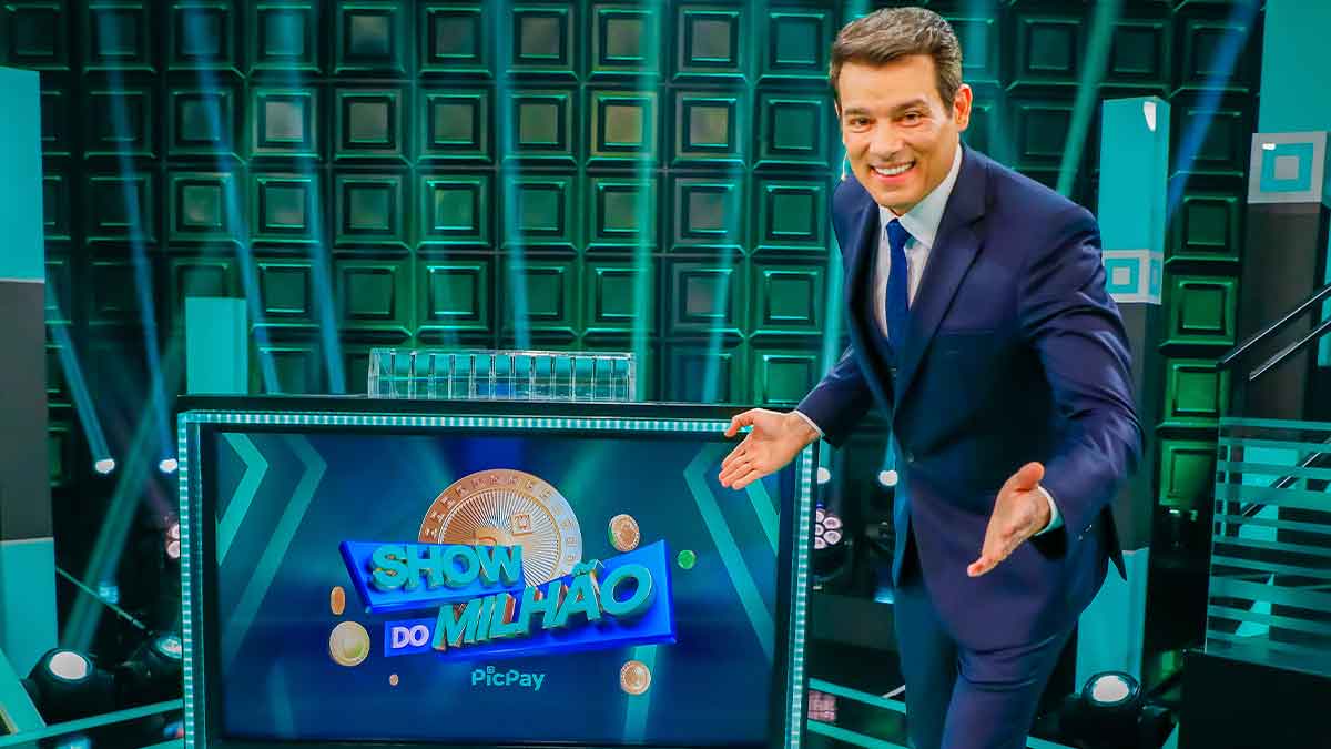 Celso Portiolli se despede do “Show do Milhão PicPay”