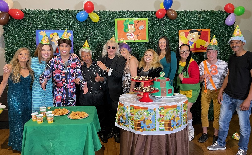 Prestes a completar 91 anos, Silvio Santos ganha festa temática do “Chaves”