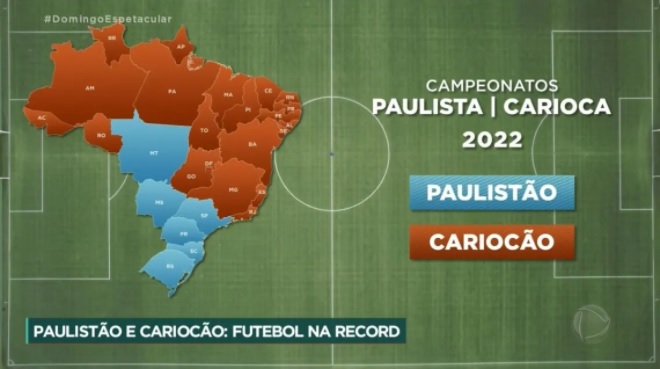 Record anuncia transmissão da grande final do Campeonato Paulista e Campeonato Carioca