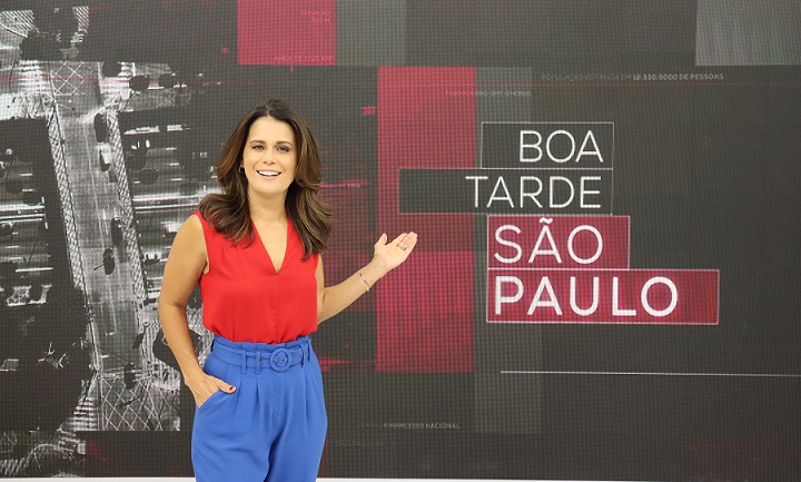 “Boa Tarde São Paulo”, com Adriana Araújo, estreia na tela da Band