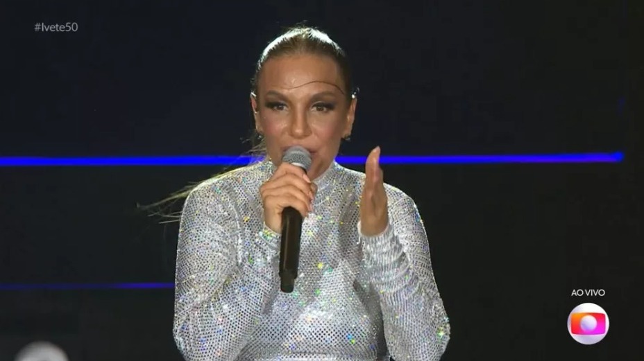 Ao vivo na Globo, Ivete Sangalo dispara em show de 50 anos: “Vou mais é chupar” e web vai à loucura