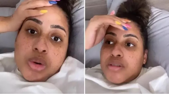 Grávida, MC Loma se estressa com toques de estranhos: “Eu fico pra morrer, toda travada”