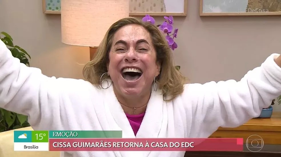 Após 40 anos na TV Globo, Cissa Guimarães fala sobre nova fase da carreira: “Fiquei nervosa”