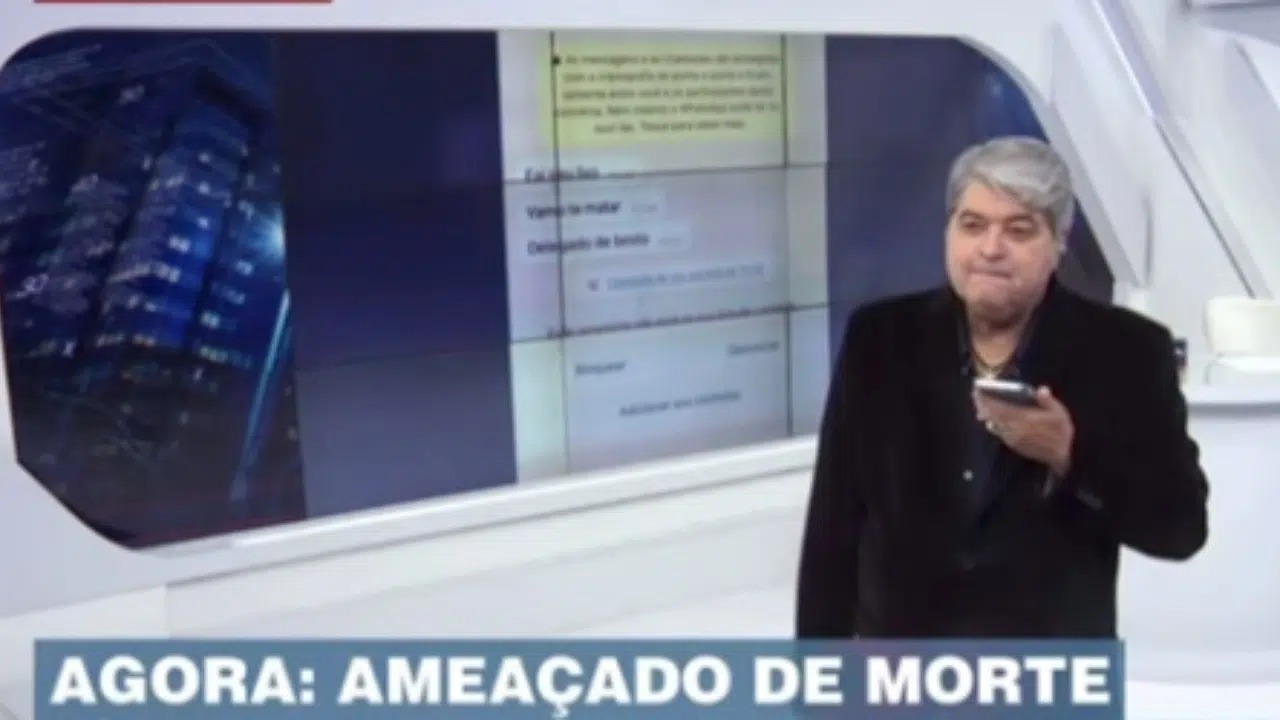 Datena revela que vidente previu sua morte: “Sofreríamos um atentado”