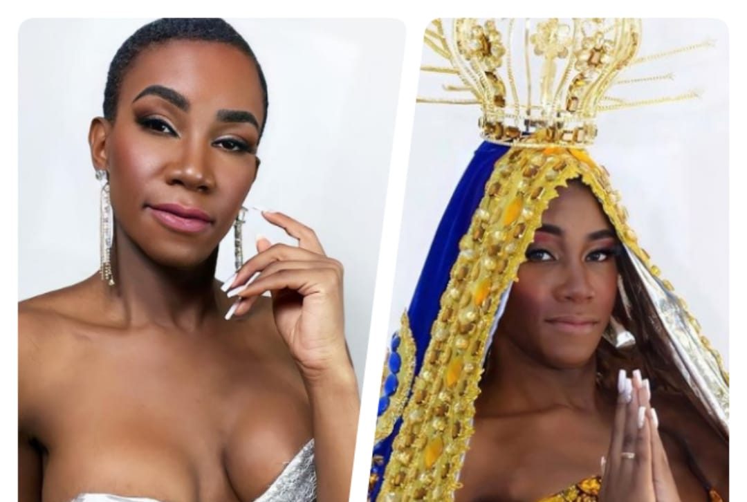 Miss trans se veste de Nossa Senhora para competição e divide opiniões: “Blasfêmia”