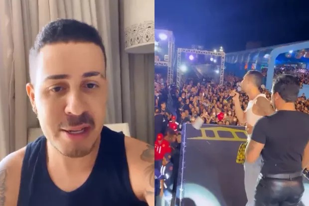 Carlinhos Maia se pronuncia após receber garrafada em show de Ludmilla