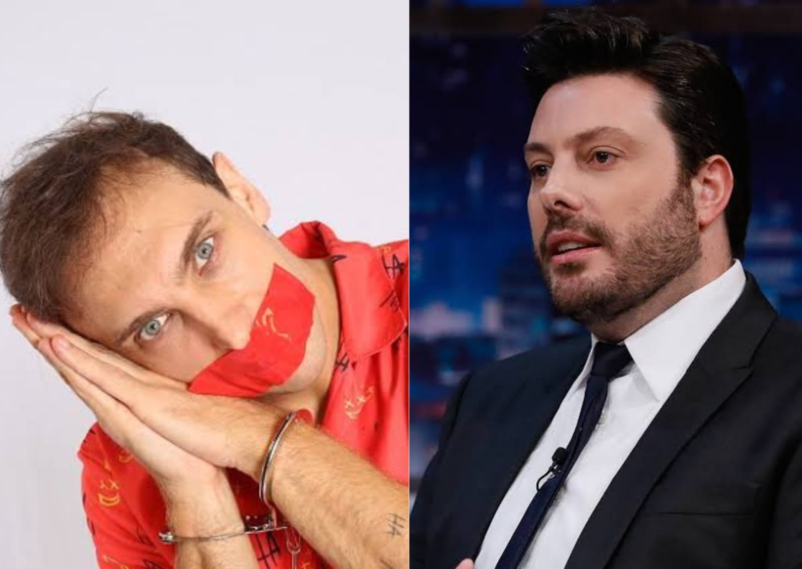 Danilo Gentili se pronuncia pela primeira vez no “The Noite” sobre a saída de Leo Lins