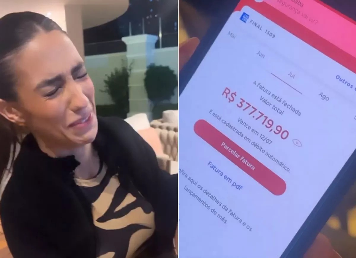 Gabi Brandt se pronuncia sobre fatura do cartão de crédito de quase R$ 400 mil