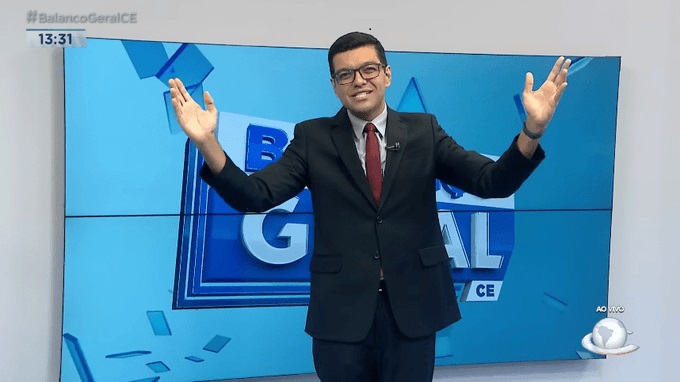 Luiz Esteves eleva audiência do “Balanço Geral Ceará”