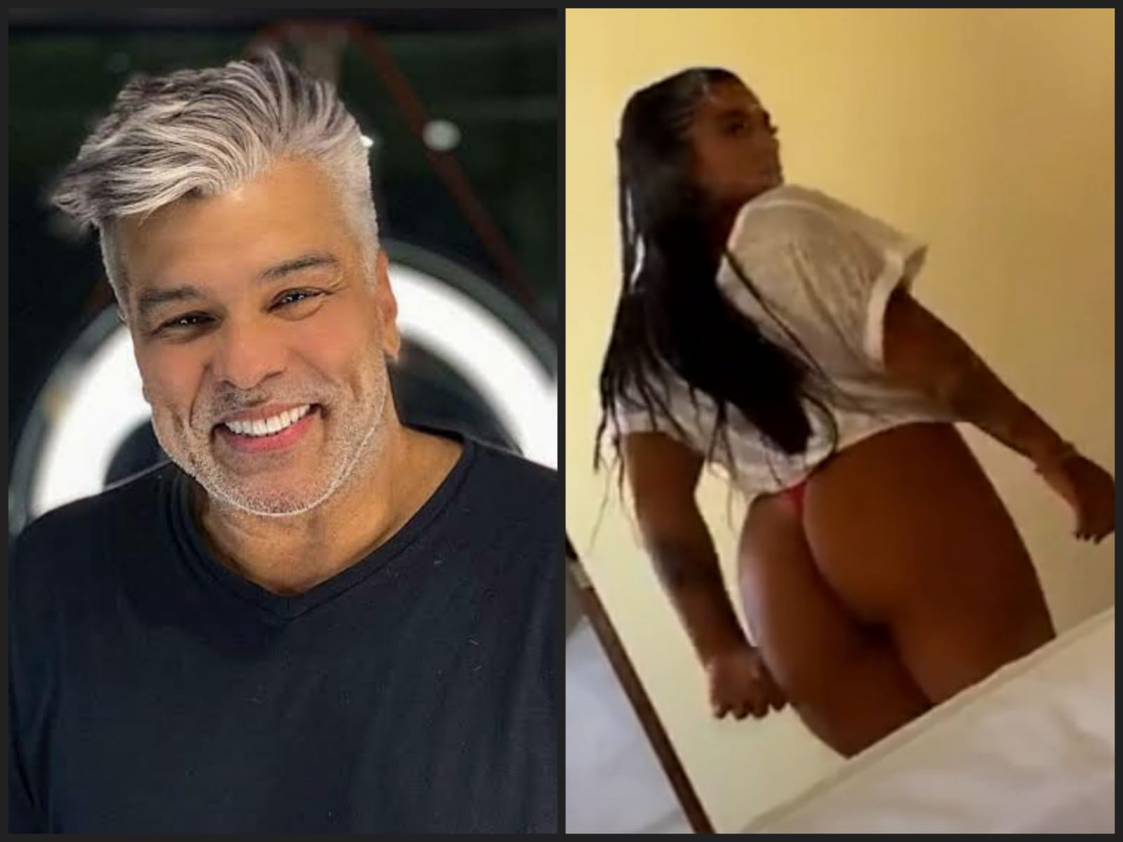 Maurício Mattar passa por situação inusitada por causa de foto sensual da filha: “Essa bunda aí”