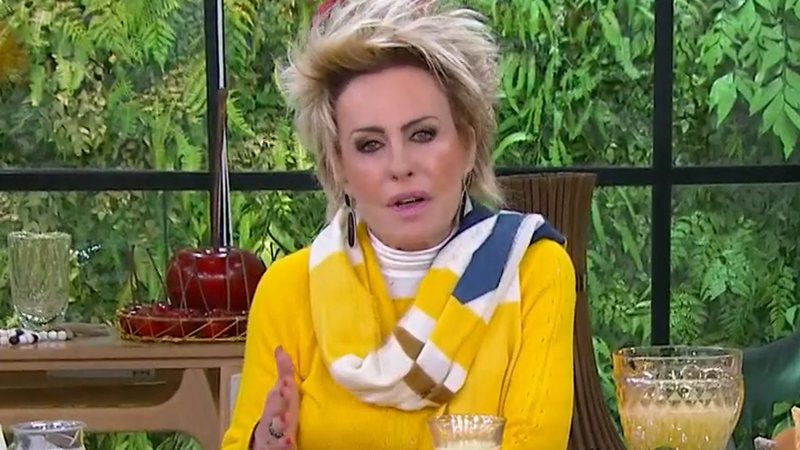 Ana Maria Braga exibe folha de maconha ao vivo, não entende o significado e vira piada: “4h20”
