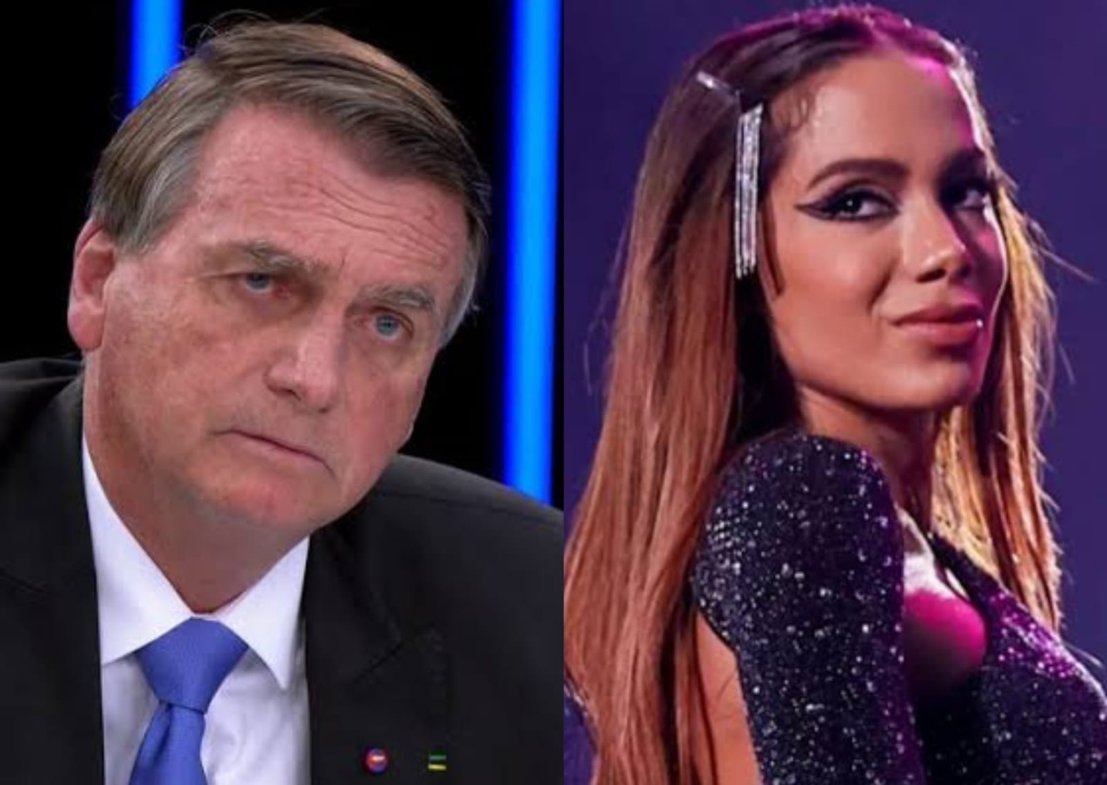 Anitta ironiza “cola” na mão de Bolsonaro durante “JN”: “Roubar obra do Lula”