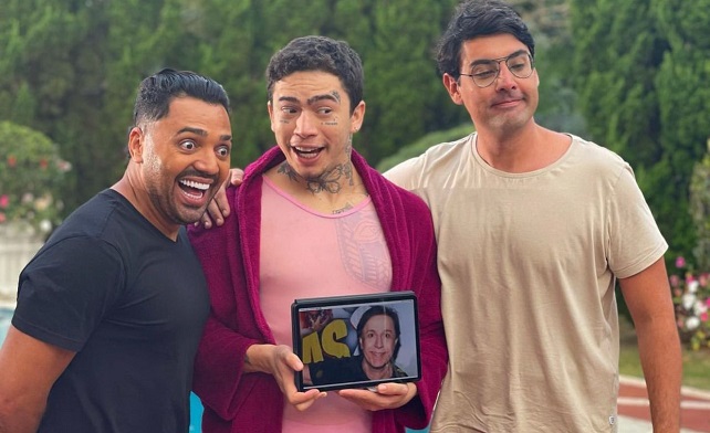 Bruno De Luca começa a gravar nova série do Globoplay “Os Parças”