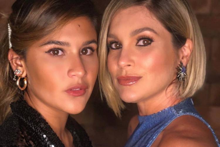 Sem sutiã, filha de Flávia Alessandra posa com vestido decotado e recebe elogios: “Amei o look”