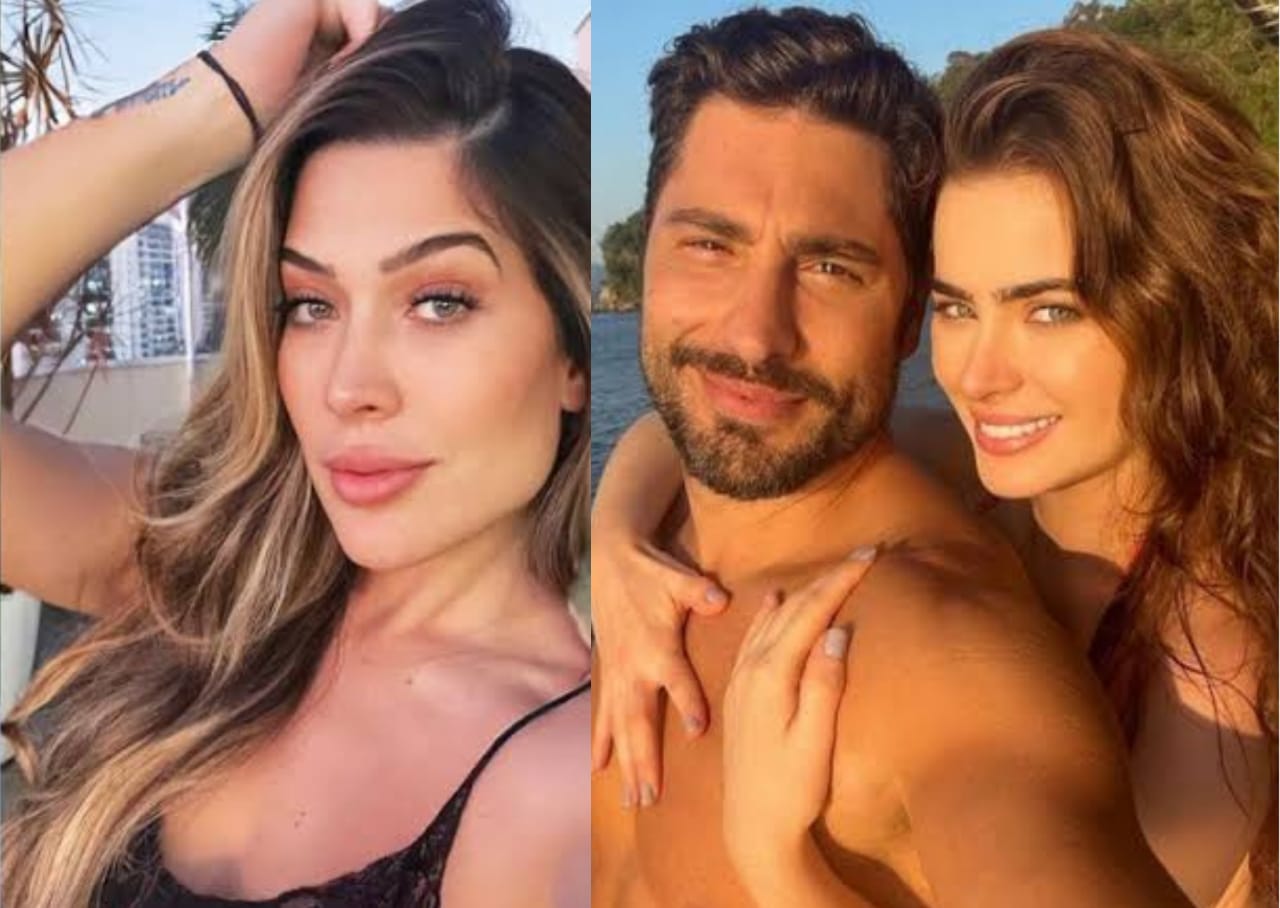 Ex de Victor Pecoraro zomba de mensagens de carinho entre o ator e Rayanne Morais: “Dois anjos”