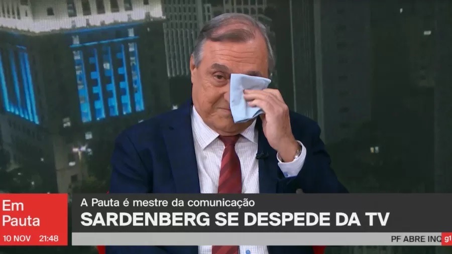 Após 24 anos, Carlos Alberto Sardenberg se despede da TV Globo