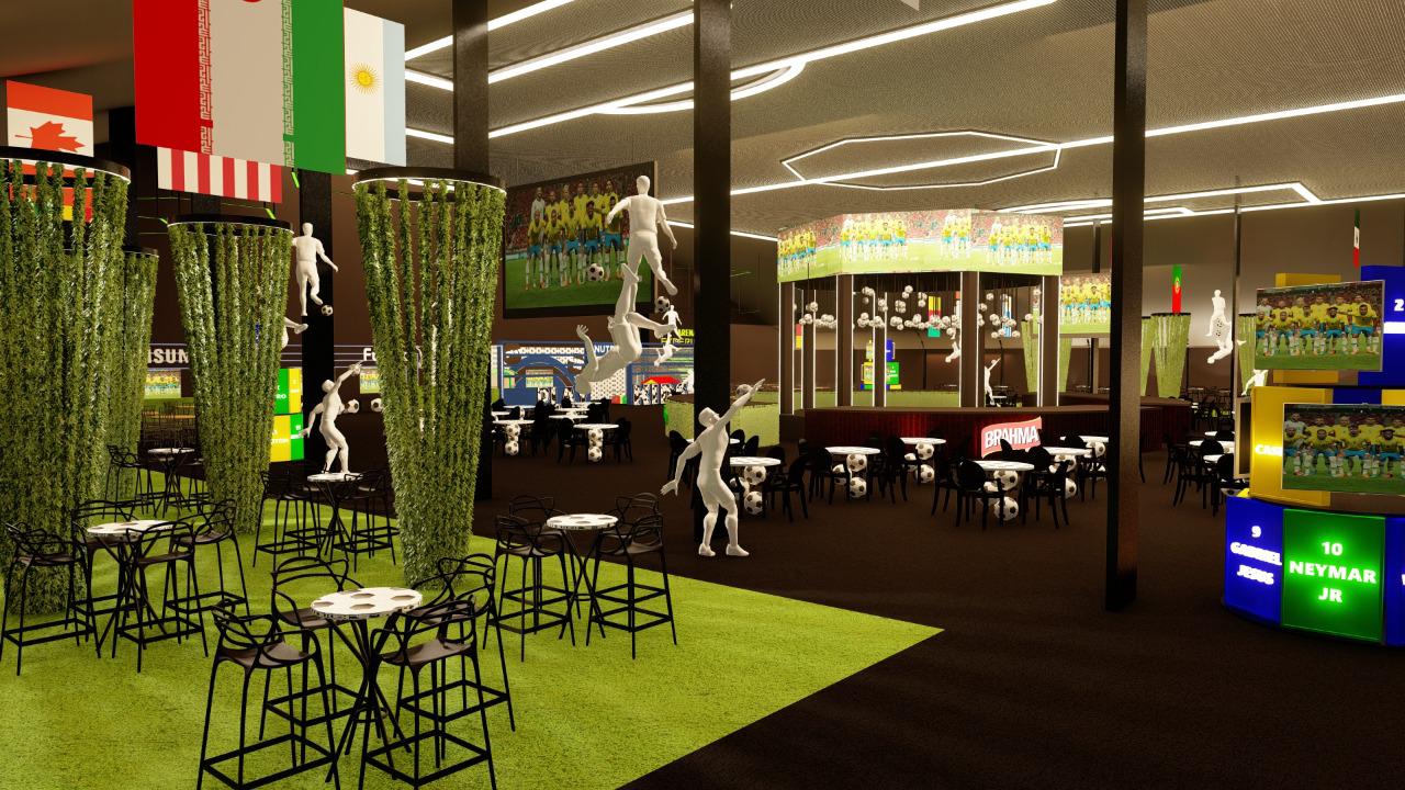Copa Experience chega a Goiânia com música, futebol e gastronomia