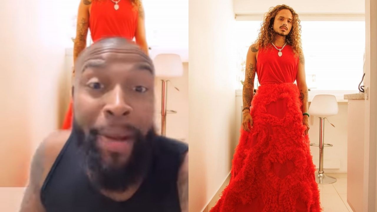 Nego Di critica look de Vitão e compara: “Está vestido de Pombagira”