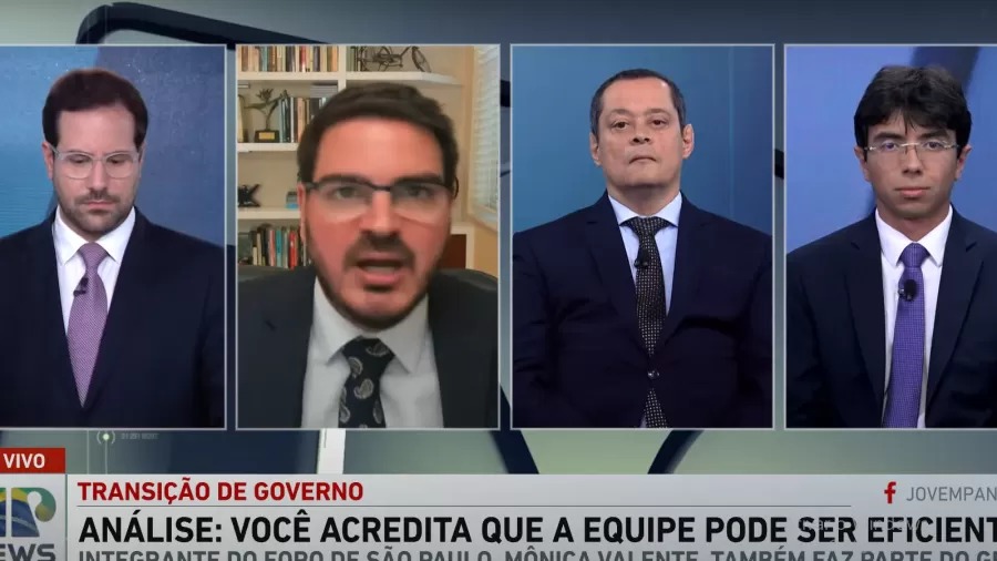 Barraco em programa da Jovem Pan: comentarista abandona transmissão e jornalista é demitido