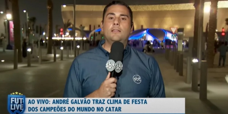 Repórter do SBT solta o verbo e detona Neymar em transmissão ao vivo