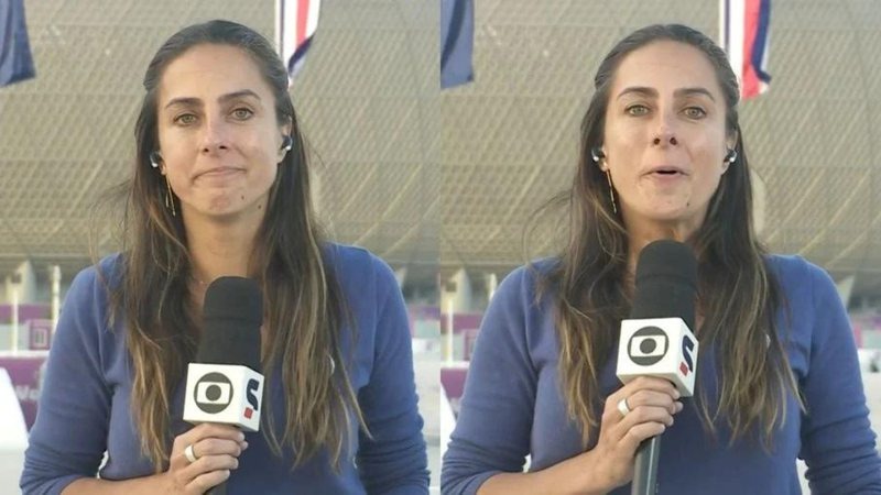 Jornalista da TV Globo cai no choro e recebe apoio de colegas de trabalho