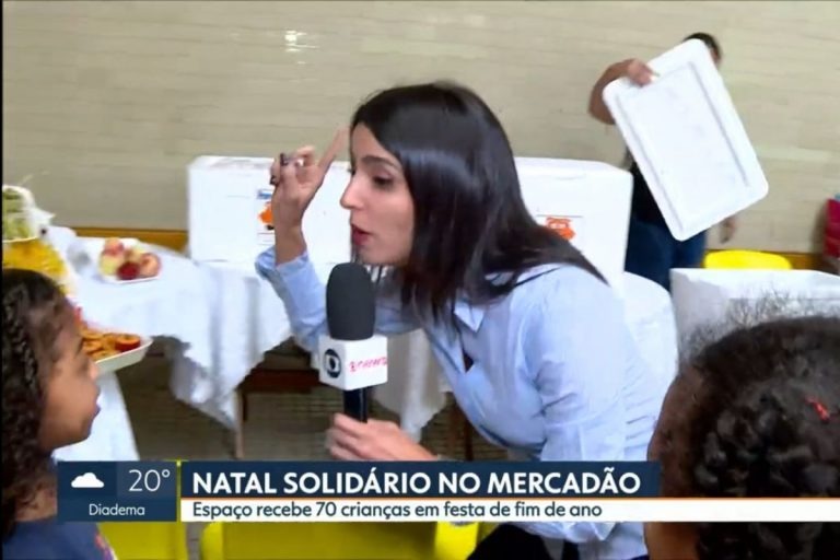 Ao vivo, criança se confunde e surpreende repórter da TV Globo com pergunta
