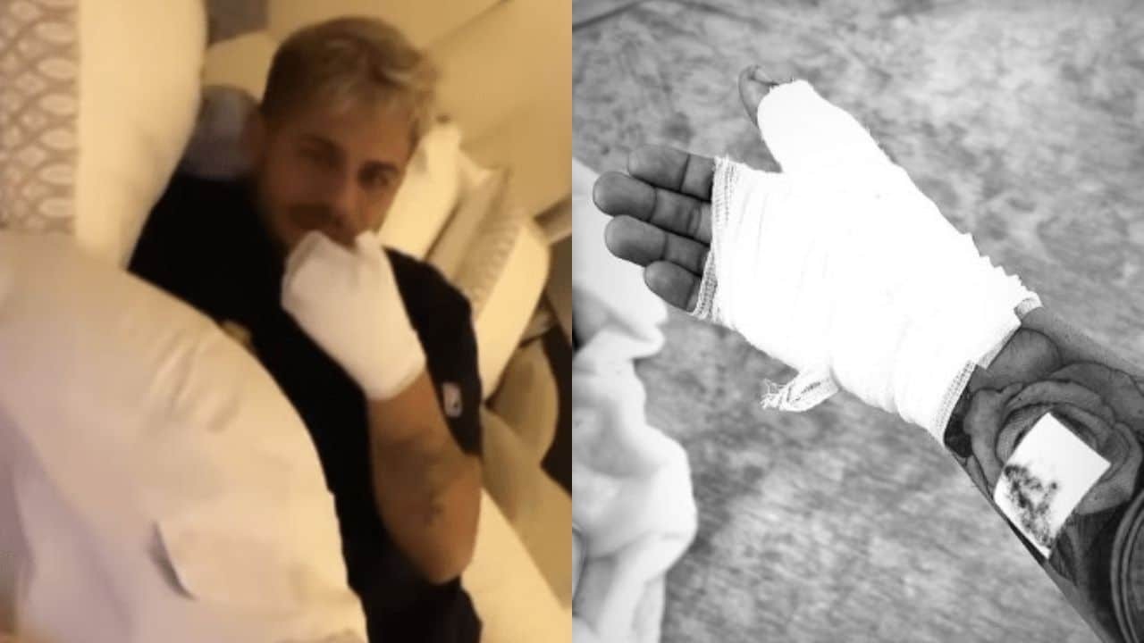 Zé Felipe sofre acidente e vai parar no hospital: “Precisou levar ponto”