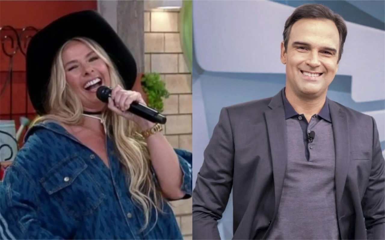 Tadeu Schmidt e Adriane Galisteu se encontram em Miami e mandam recados: “Você me entende”