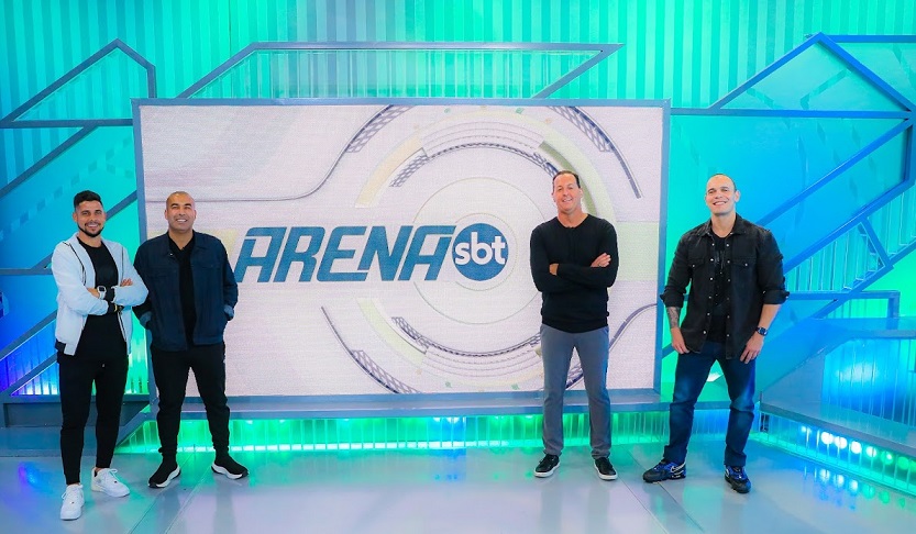 SBT renova contrato do time de apresentadores do “Arena SBT”