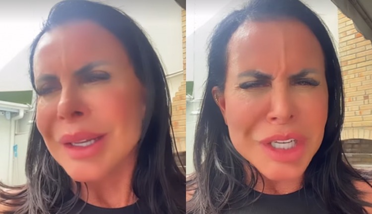 Gretchen recebe ataques após denunciar ameaças de policial