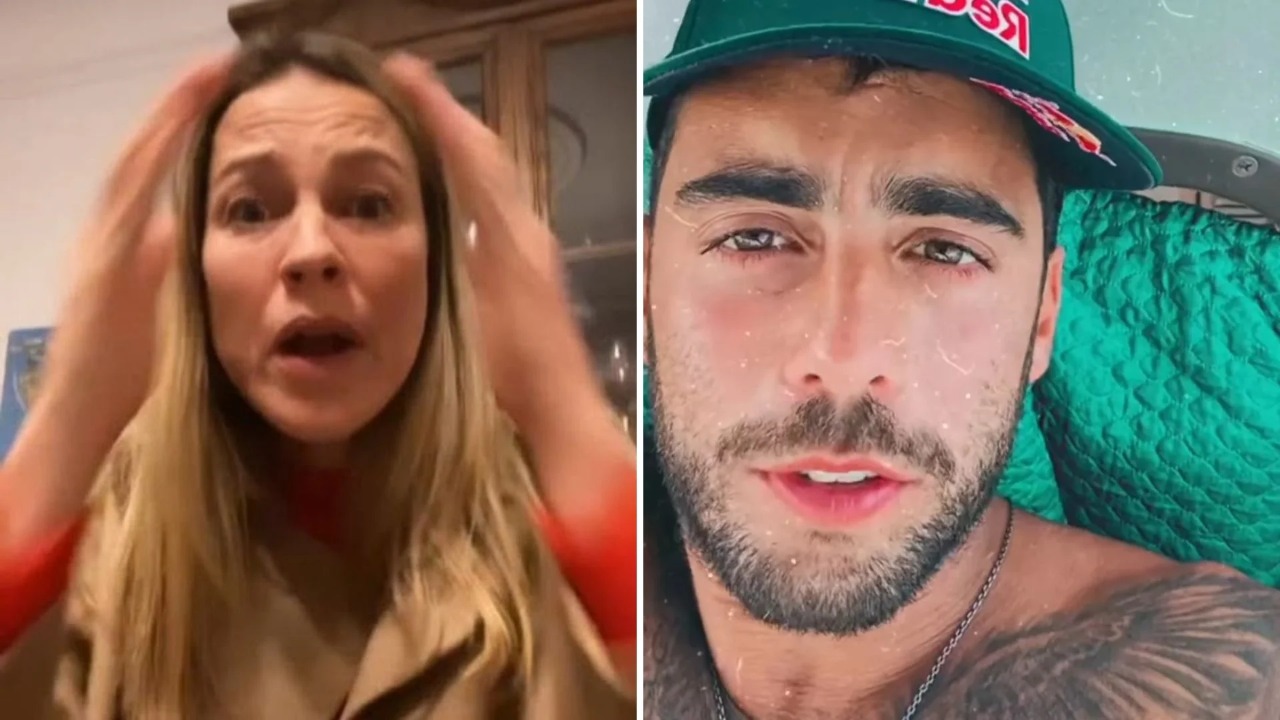 Luana Piovani se estressa com Pedro Scooby e chama ex-marido de “encosto”