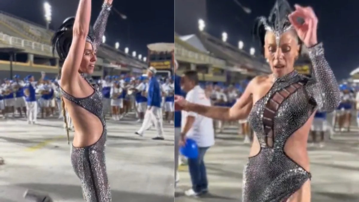 Após virar piada na internet por samba na avenida, Adriane Galisteu toma atitude