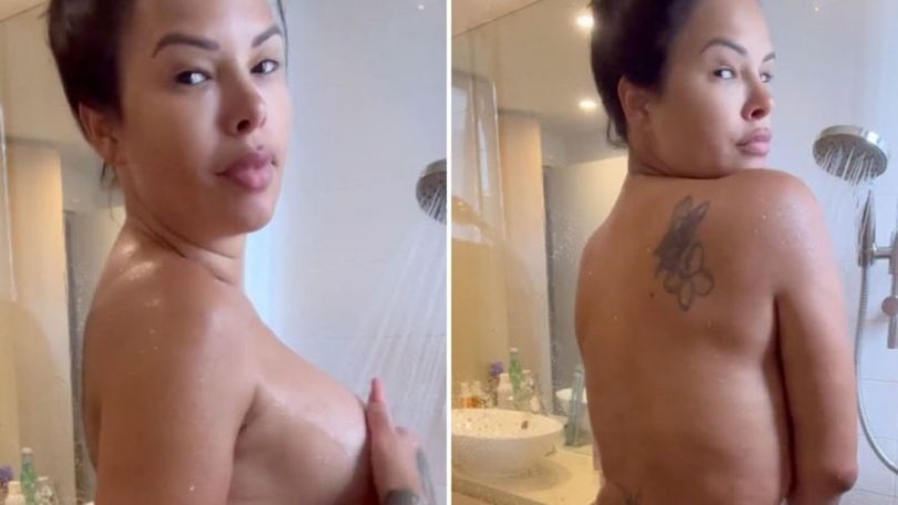 Ex-BBB Ariadna Arantes posa nua para divulgar perfil no OnlyFans: “Depilando a pepeca”