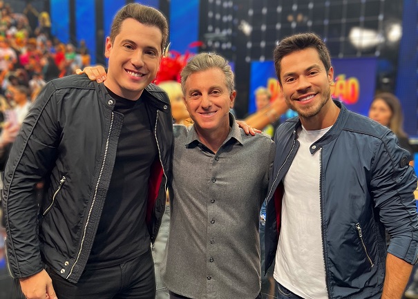 Henry e Klauss estreiam quadro no “Domingão com Huck”