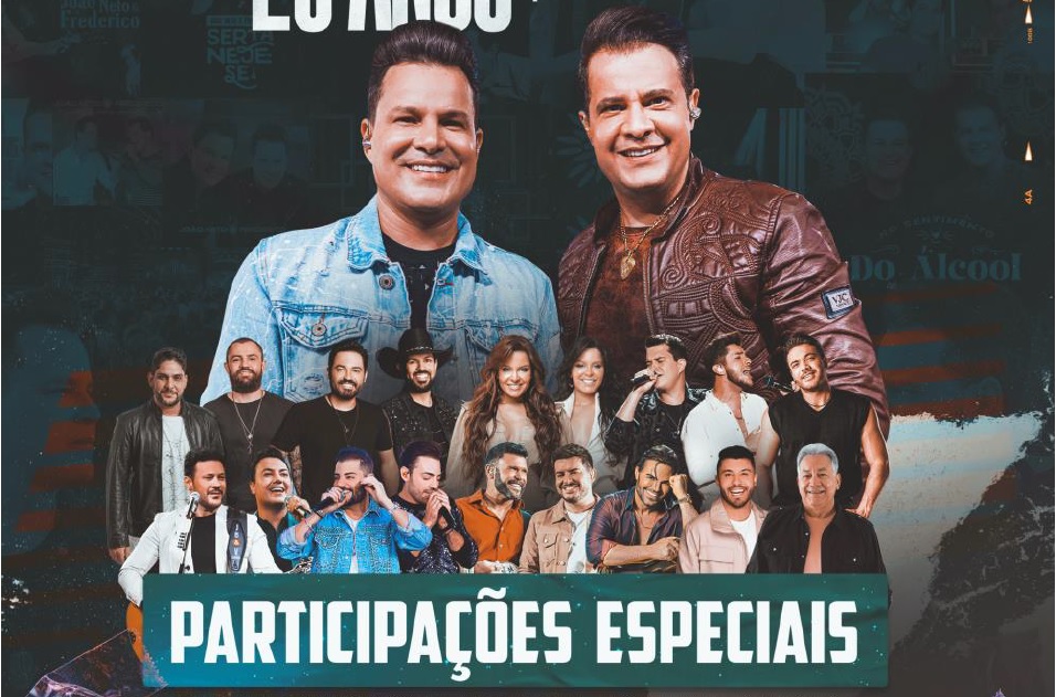 João Neto & Frederico comemoram 25 anos de carreira com gravação de DVD em São Paulo