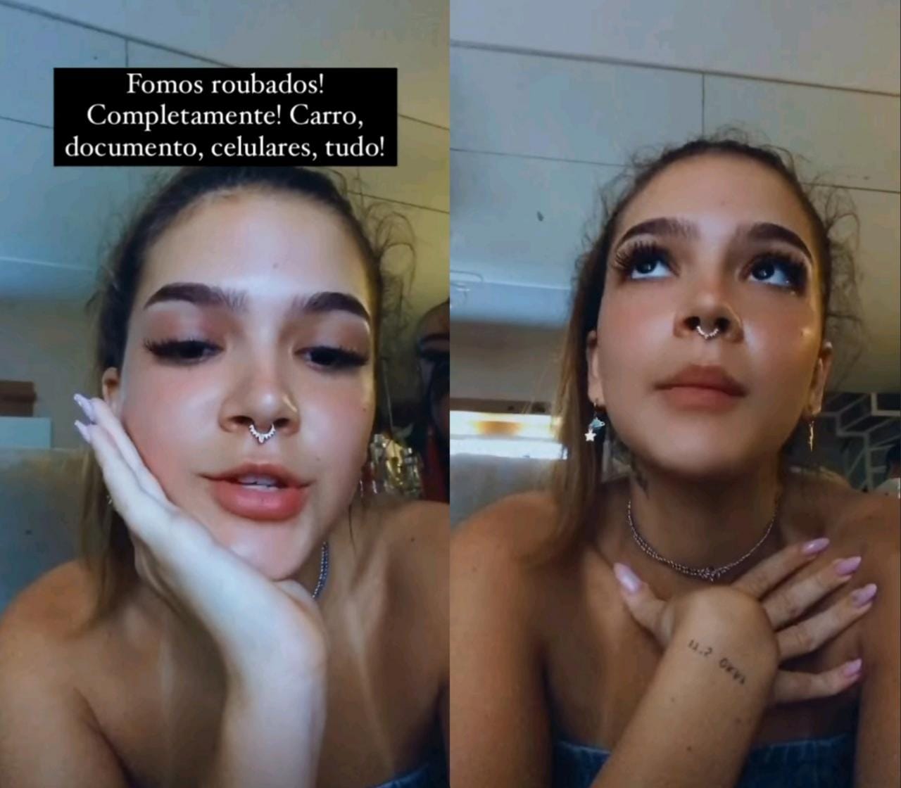 Mel Maia é assaltada no Rio de Janeiro e bandidos levam carro de luxo