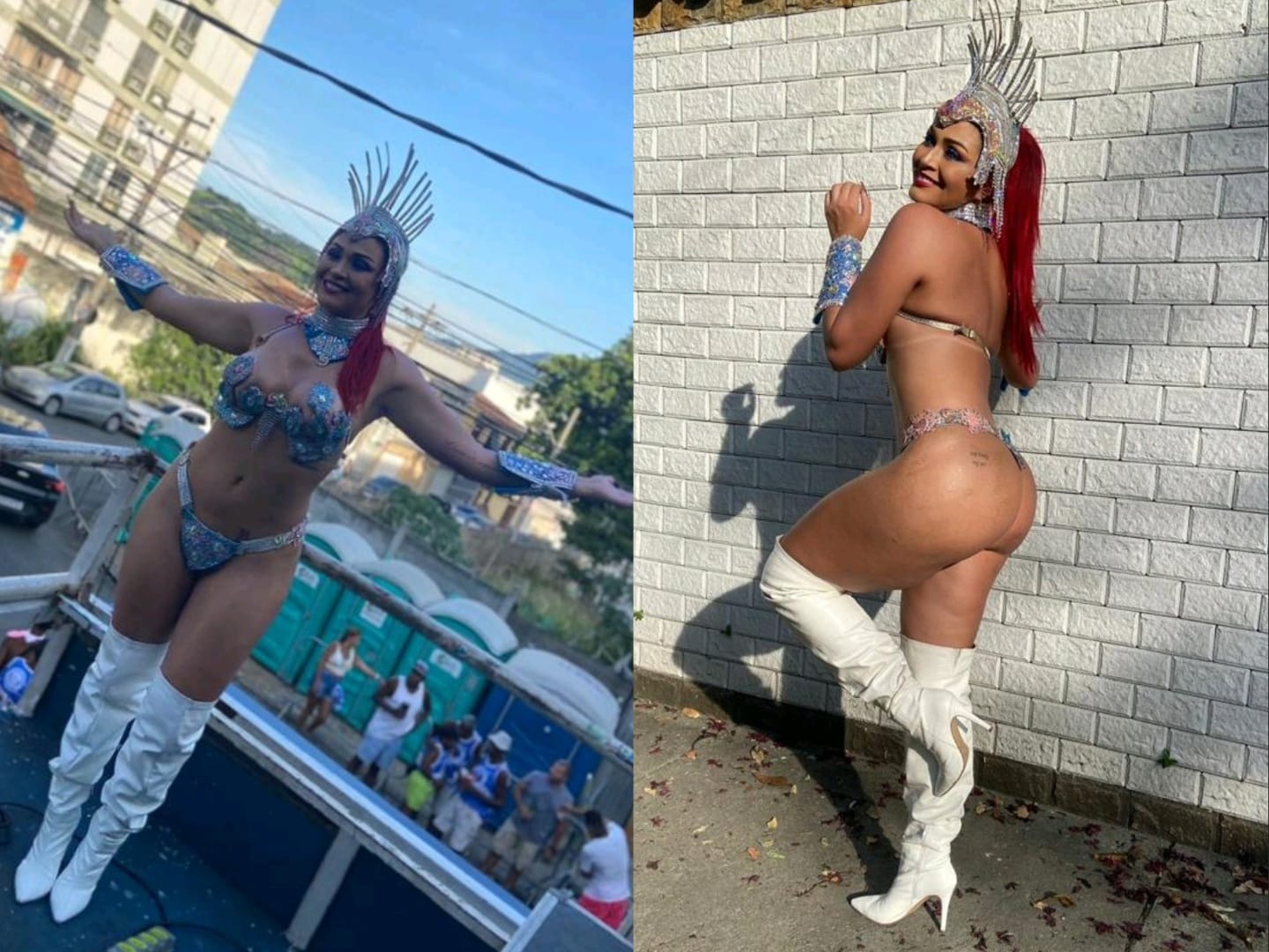 Musa do Flamengo, Nanda Marques mostra simpatia como rainha do bloco mais tradicional do Méier