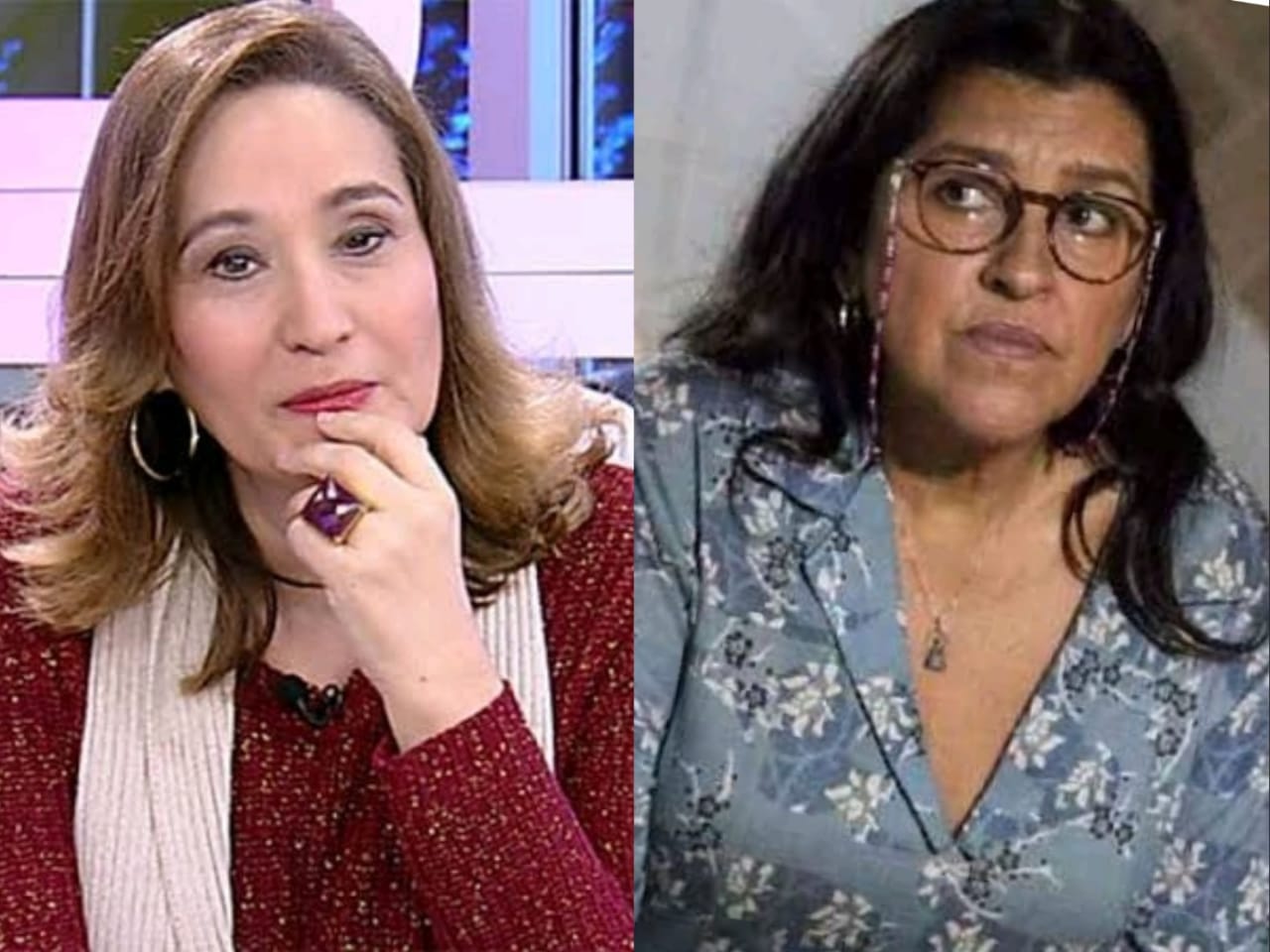 Sonia Abrão se confunde ao anunciar morte de Glória Maria e mata Regina Casé