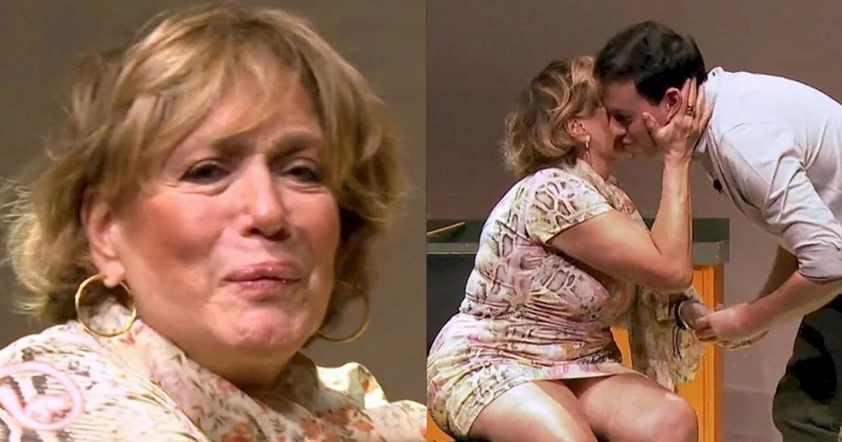Susana Vieira dá cantada em repórter e pede beijo: “Namoro gente jovem”