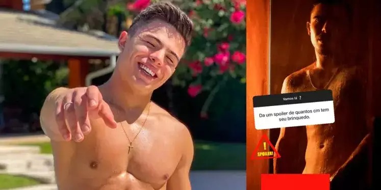 Thomaz Costa tem a conta do Instagram desativada após mostrar foto do pênis; veja