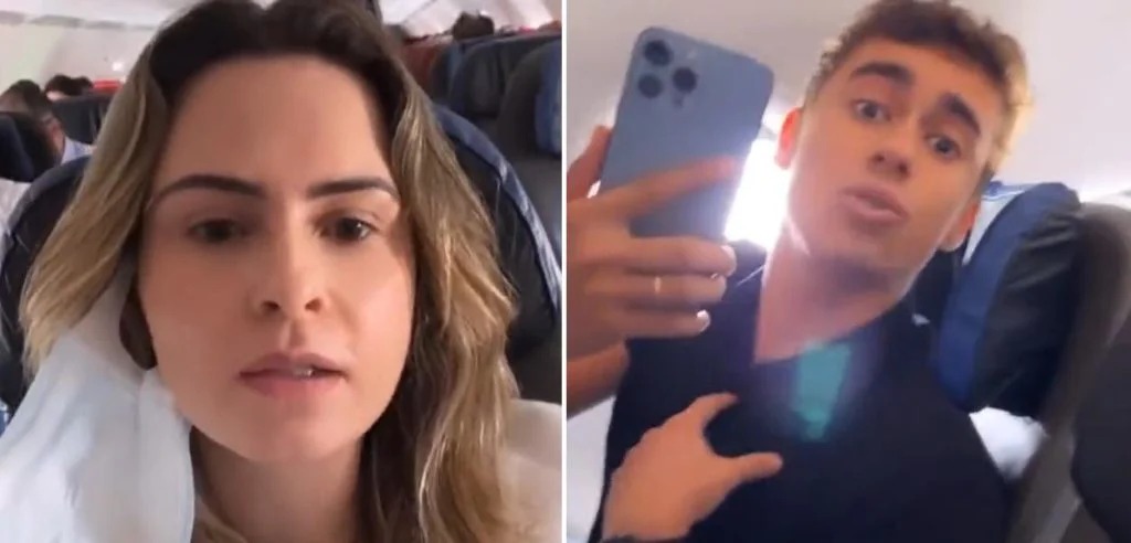 Nikolas Ferreira afirma que vai processar Ana Paula Renaut após discussão em avião: “Vai ter que provar”