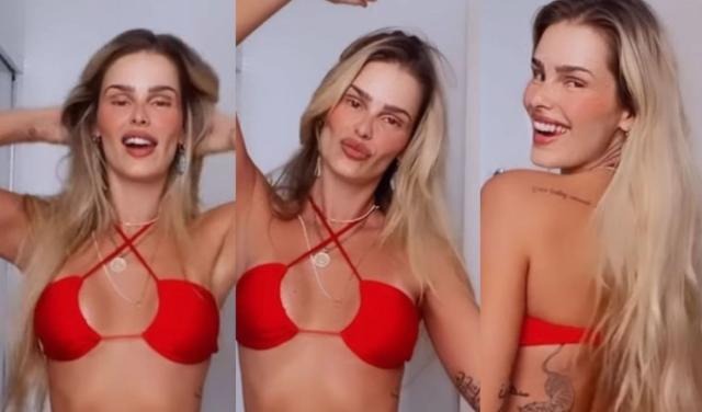 Yasmin Brunet mostra tatuagens íntimas e choca fãs: “Bizarro”