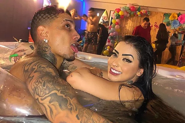 Mirella aparece com Dynho Alves e rebate críticas: “Vai te lascar”