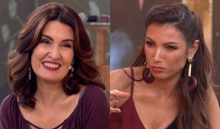 Convidada troca os nomes e chama Patrícia Poeta de Fátima ao vivo
