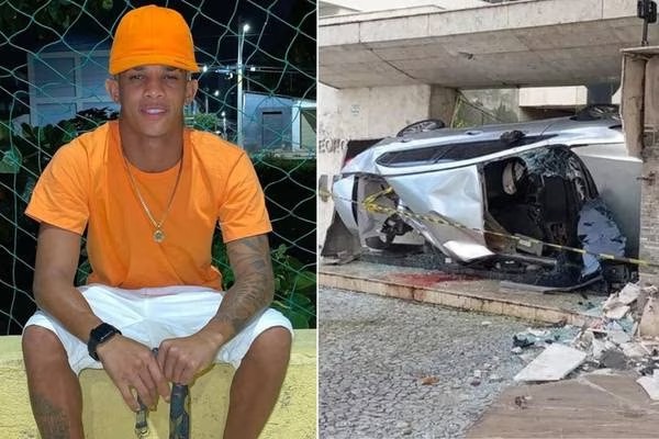 Cantor de brega funk morre, aos 24 anos, ao perder controle de veículo; veja o vídeo